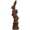 Clayre & Eef 5MG0056 Dekorácia Králik hnedý 29x20x91 cm Oxid horečnatý