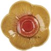 Miska Clayre & Eef Flower Yellow-Red Ø14x3cm Keramické Deco občerstvenie