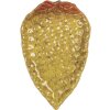 Keramická miska Clayre & Eef Hrozno žltá 15x10x2 cm lesklá dekoratívna servírovacia miska