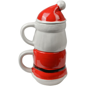 Clayre & Eef Vianočný hrnček Santa Claus...