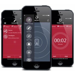 Miops Smart Plus Trigger s káblom Canon C1 čierny Jedna veľkosť