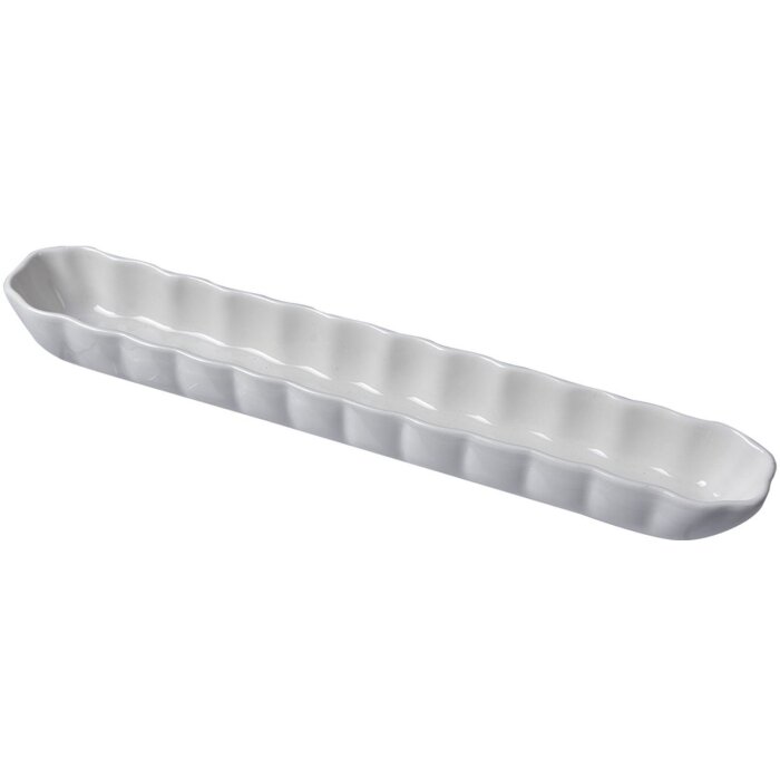 Clayre & Eef 6CE2047 Misa 26x4x3 cm biela Moderný dizajn Keramika