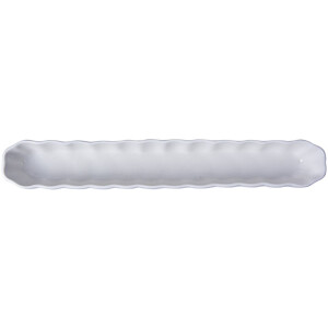 Clayre & Eef 6CE2047 Misa 26x4x3 cm biela Moderný dizajn Keramika
