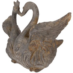 Clayre & Eef 5MG0058 Dekorácia Kvetináč sivohnedý 49x27x37 cm