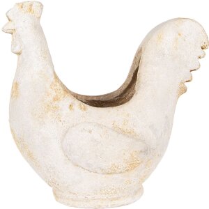 Clayre & Eef 6MG0115 Dekorácia Kvetináč béžovo hnedý 36x18x35 cm