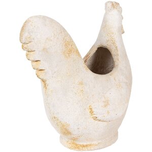 Clayre & Eef 6MG0115 Dekorácia Kvetináč béžovo hnedý 36x18x35 cm