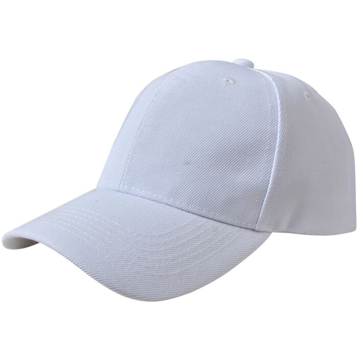 Juleeze JZCAP0012W Biela čiapka s kšiltom 57 cm 100% polyester nadčasový dizajn