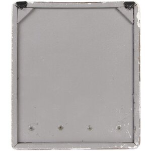 Clayre & Eef 6H2399 Vešiak na kľúče Béžová Hnedá 22x5x25 cm Drevo Železo
