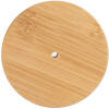 Clayre & Eef 6GL4719S Skladovací pohár s vekom Transparent Ø 7x10 cm Sklenené drevo