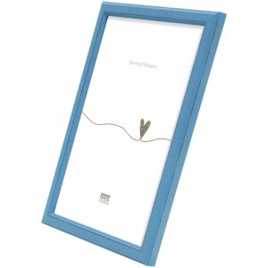Deknudt S236F6 fotorámik modrý drevo 10x15 cm rustikálny štýl