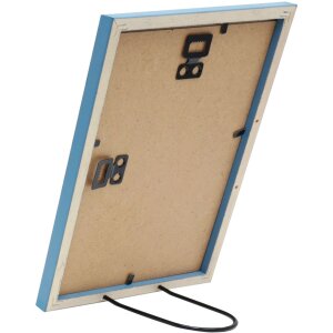 Deknudt S236F6 fotorámik modrý drevo 10x15 cm rustikálny štýl