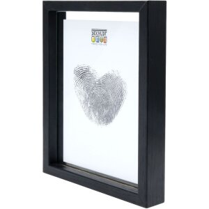 Fotorámik Deknudt S68SG2 s dreveným okrajom, plávajúci efekt 15x20 cm