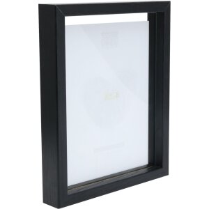 Fotorámik Deknudt S68SG2 s dreveným okrajom, plávajúci efekt 15x20 cm