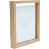 Deknudt S68SG3 Fotorámik s dreveným okrajom - Plávajúci efekt 15x20 cm