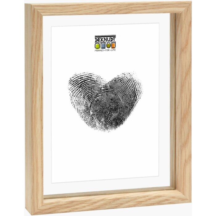 Deknudt S68SG2 fotorámik s dreveným okrajom 20x30 cm - plávajúci efekt