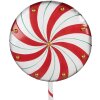 Clayre & Eef 6Y5733 Dekorácia Lollipop červeno-biela 40x30x120 cm