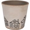 Clayre & Eef 6CE2123XL Dekorácia kvetináč Ø 21x20 cm