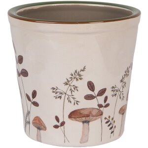 Clayre & Eef 6CELFJ0001L Dekorácia kvetináč Ø 17x16 cm