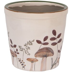 Clayre & Eef 6CELFJ0001M Dekoračný kvetináč Ø 15x14 cm
