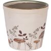 Clayre & Eef 6CELFJ0001M Dekoračný kvetináč Ø 15x14 cm