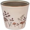 Clayre & Eef 6CELFJ0001S Dekorácia Kvetináč Ø 12x11 cm