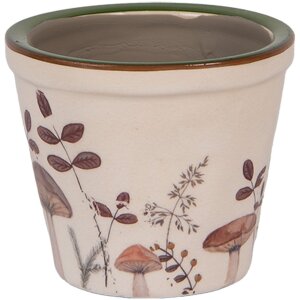 Clayre & Eef 6CELFJ0001XS Dekorácia kvetináč Ø 8x7 cm