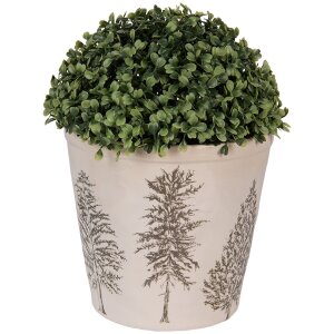 Clayre & Eef 6CENPT0001XL Dekoračný kvetináč Ø 21x20 cm