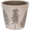 Clayre & Eef 6CENPT0001XL Dekoračný kvetináč Ø 21x20 cm