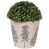 Clayre & Eef 6CENPT0001XL Dekoračný kvetináč Ø 21x20 cm