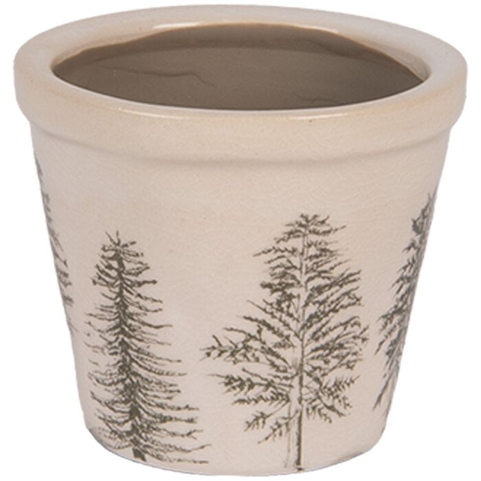 Clayre & Eef 6CENPT0001XS Dekoračný kvetináč Ø 8x7 cm