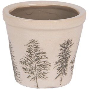 Clayre & Eef 6CENPT0001XS Dekoračný kvetináč Ø 8x7 cm