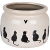 Clayre & Eef 6CEPWS0001L Dekoračný kvetináč Ø 20x15 cm