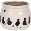 Clayre & Eef 6CEPWS0001L Dekoračný kvetináč Ø 20x15 cm