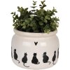 Clayre & Eef 6CEPWS0001L Dekoračný kvetináč Ø 20x15 cm