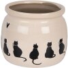 Clayre & Eef 6CEPWS0001M Dekorácia kvetináč Ø 16x13 cm