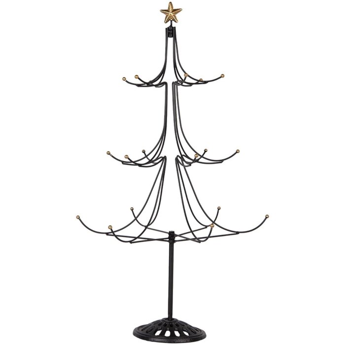 Clayre & Eef 5Y1268 Dekorácia Vianočný stromček Ø 41x71 cm