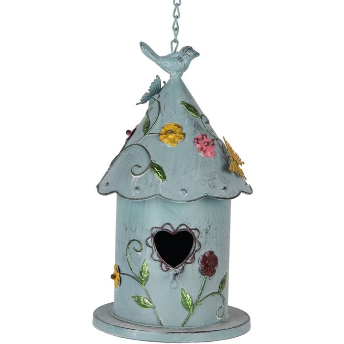 Clayre & Eef 6Y5731 Dekoračná vtáčia búdka 16x19x29 cm