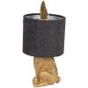 Clayre & Eef stolná lampa Zajačik zlatá E27 Ø 20x43 cm