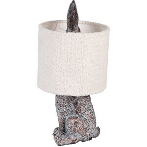 Clayre & Eef stolná lampa Zajačik E27 Ø...