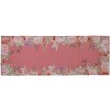 Clayre & Eef obrus FFA64P 50x140 cm – Ružový kvetinový vzor
