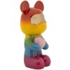 Rainbow Bear Sediaci medvedík Multicolor 22,5x17,5x42,5 cm Polyresin