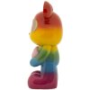 Rainbow Bear Sediaci medvedík Multicolor 22,5x17,5x42,5 cm Polyresin