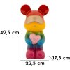 Rainbow Bear Sediaci medvedík Multicolor 22,5x17,5x42,5 cm Polyresin