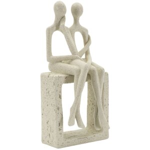 Mauro Ferretti Figúrky Stons pár 11,5x9x25 cm krémové