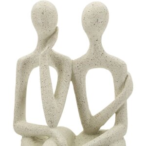 Mauro Ferretti Figúrky Stons pár 11,5x9x25 cm krémové