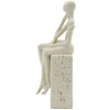 Mauro Ferretti Figúrky Stons pár 11,5x9x25 cm krémové