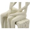 Mauro Ferretti Figúrky Stons pár 11,5x9x25 cm krémové