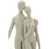 Mauro Ferretti Stons Figúrka Rodina 16x8x30,5 cm krémová