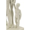 Mauro Ferretti Stons Figúrka Rodina 16x8x30,5 cm krémová