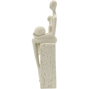 Mauro Ferretti Stons Figúrka Maternität 10x7x26 cm krémová dekorácia